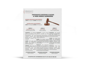 Insurance Defense Claims